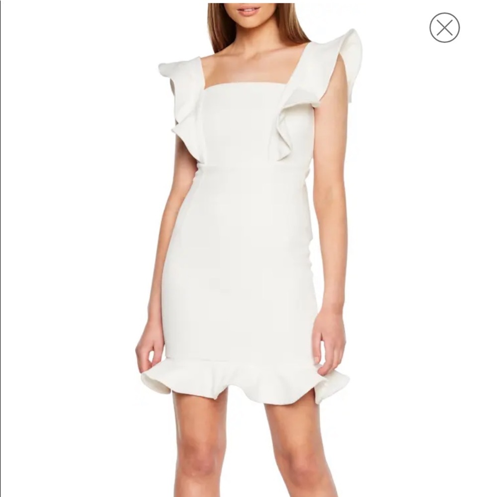 Bardot White Dress